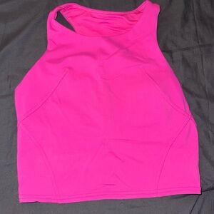 Lululemon Athletica Vibrant Pink Tank Top